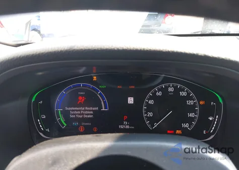 2019 Honda Insight Touring z USA, uszkodzony, nr VIN 19XZE4F98KE033957